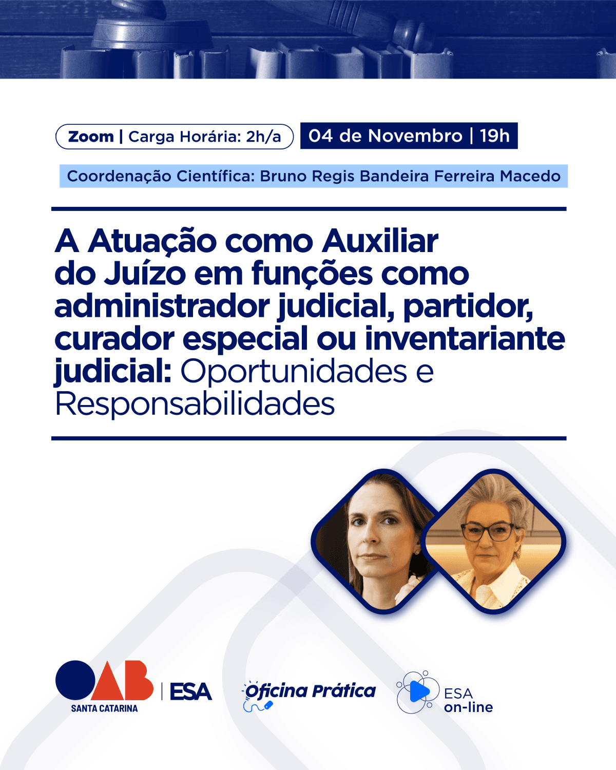 A Atuação como Auxiliar do Juízo em funções como administrador judicial, partidor, curador especial ou inventariante judicial: O