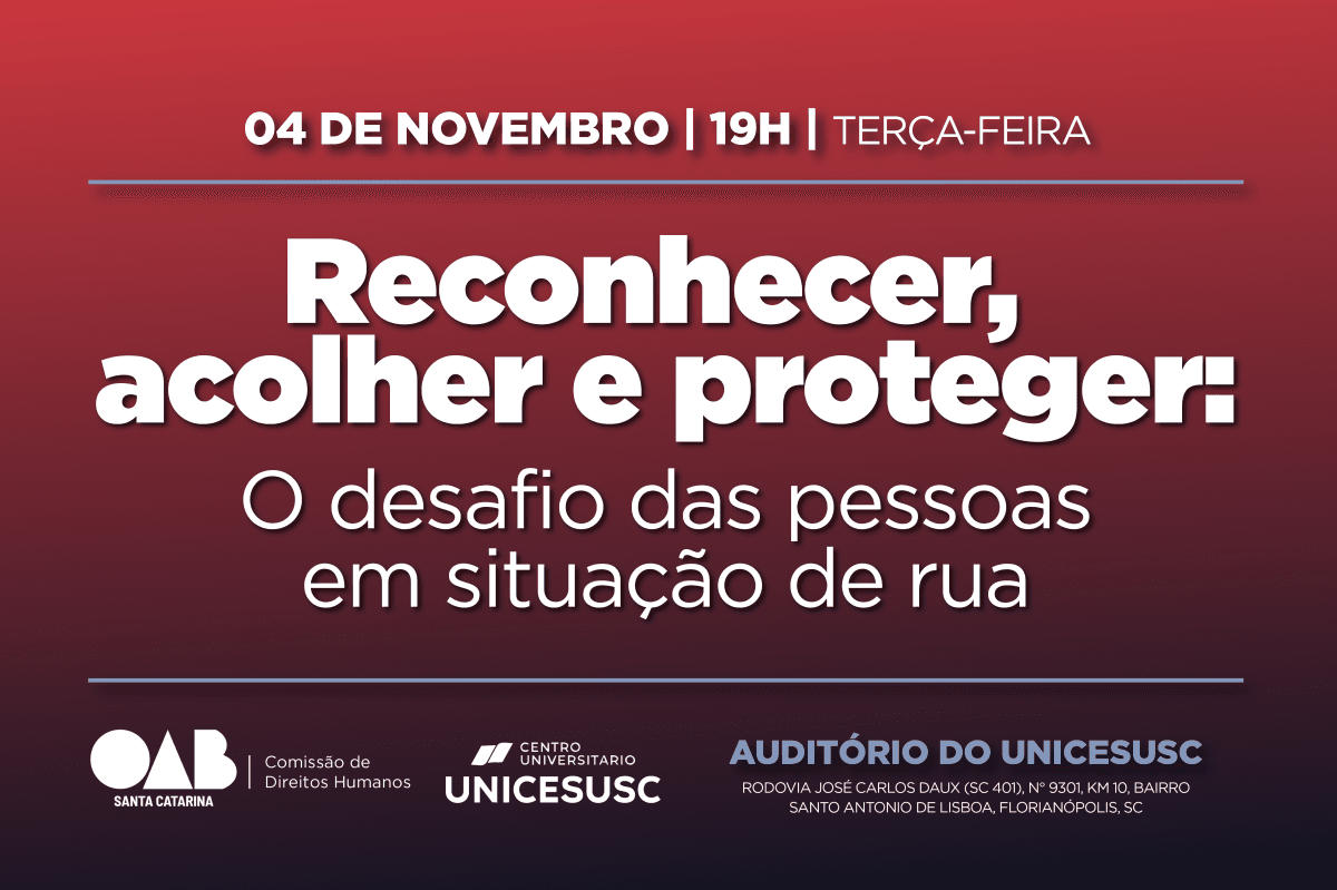 Reconhecer, acolher e proteger: o desafio das pessoas em situação de rua