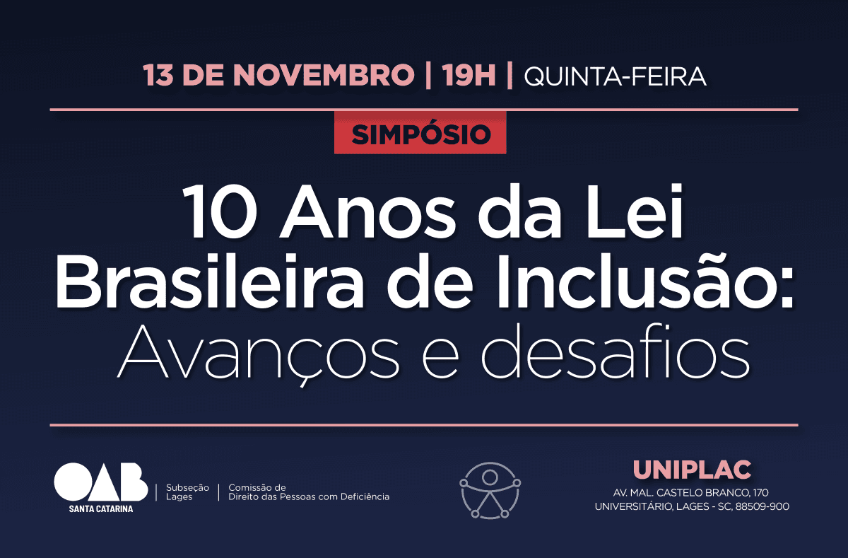 10 Anos da Lei Brasileira de Inclusão: avanços e desafios