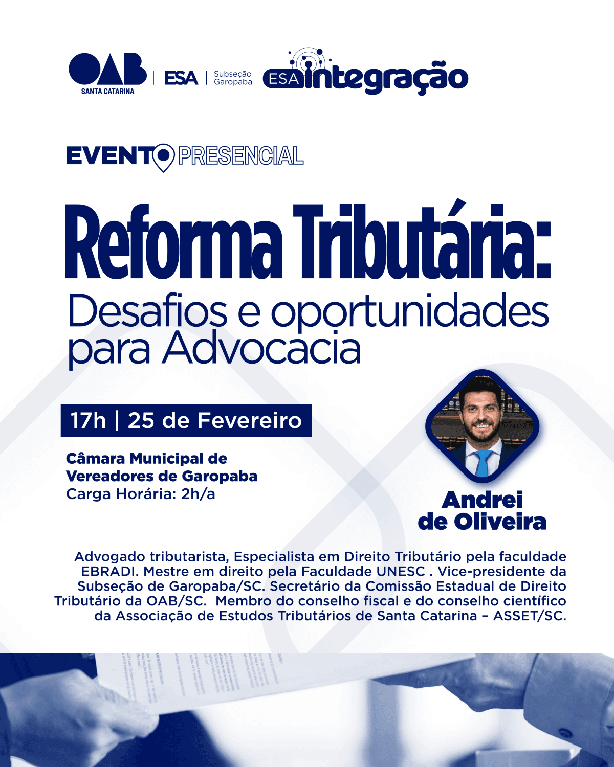 Reforma Tributária: desafios e oportunidades para Advocacia