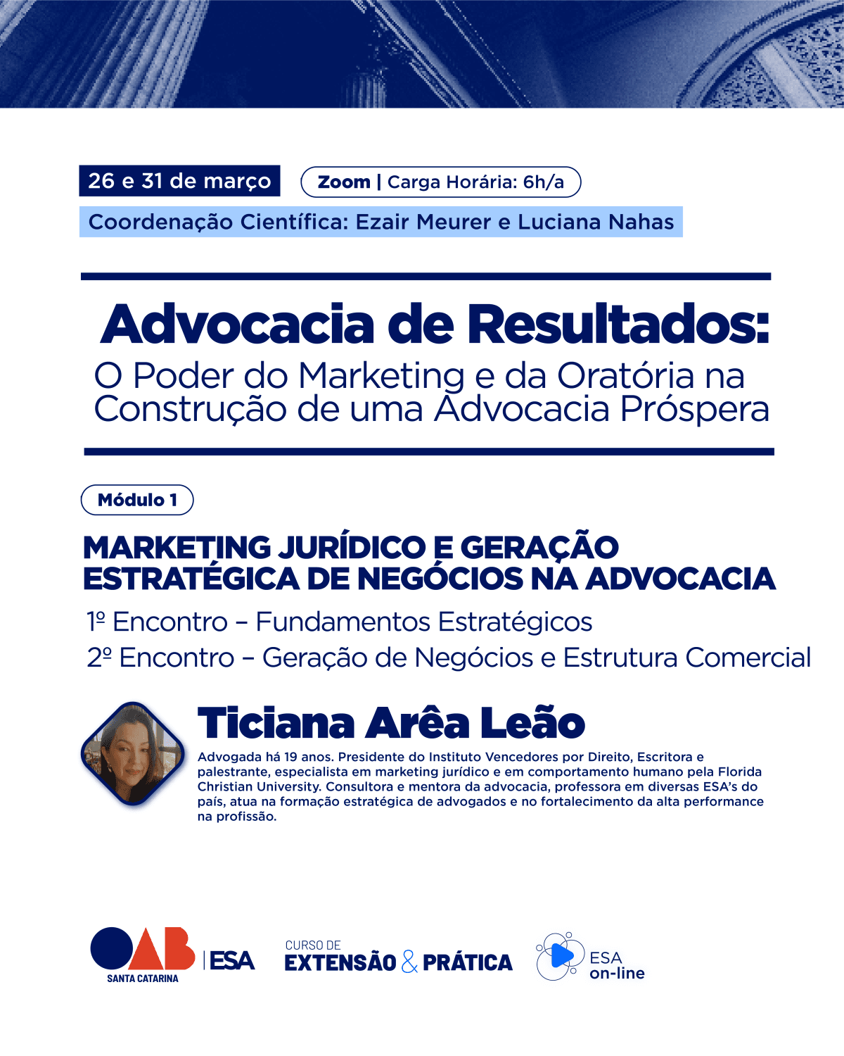 ADVOCACIA DE RESULTADOS: O PODER DO MARKETING E DA ORATÓRIA NA CONSTRUÇÃO DE UMA ADVOCACIA PRÓSPERA - MÓDULO 1