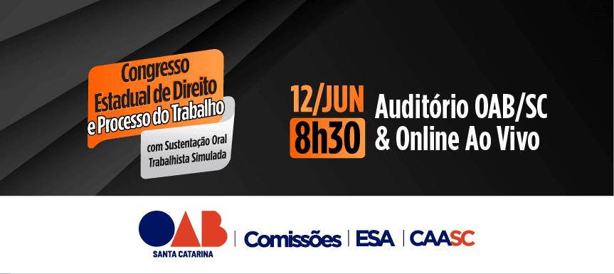 Congresso Estadual de Direito e Processo do Trabalho