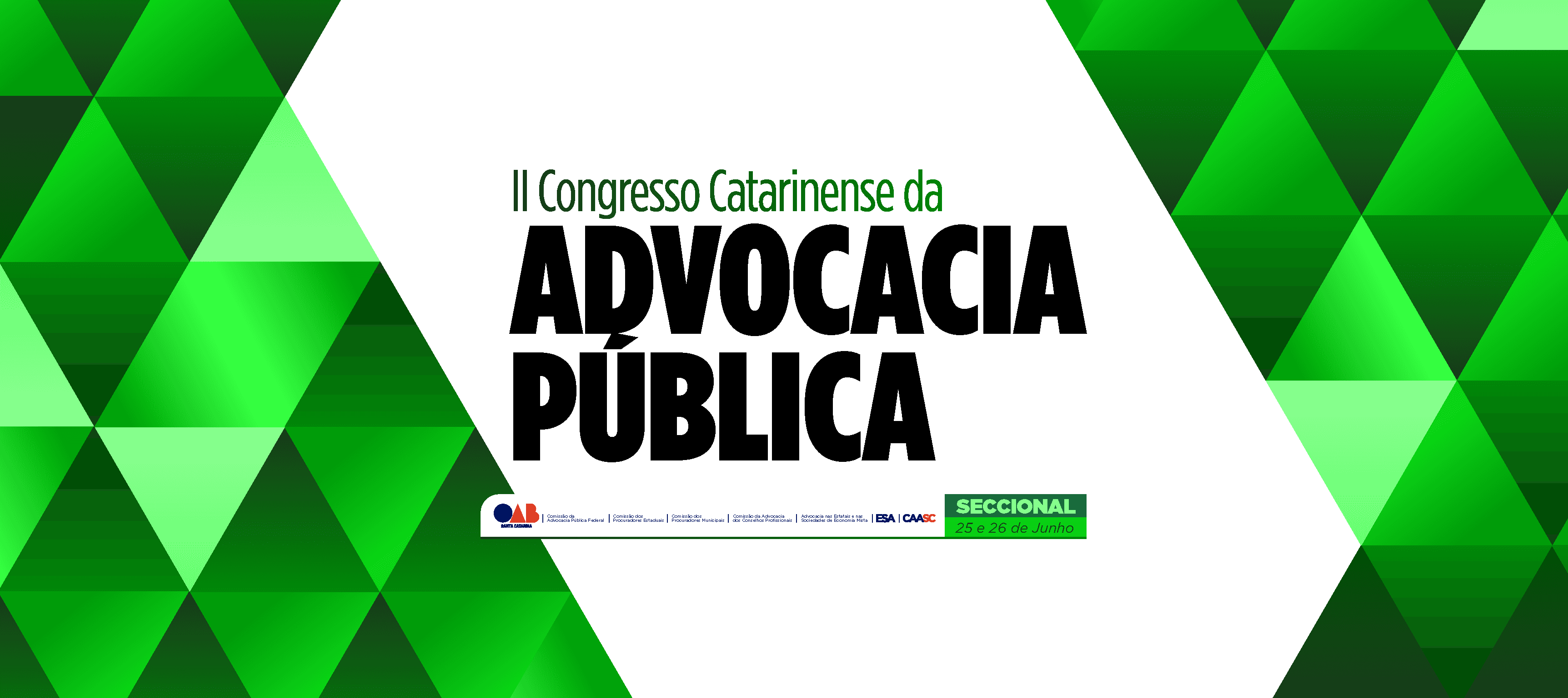 SAVE THE DATE: OAB/SC promove 2º Congresso Catarinense da Advocacia Pública em junho