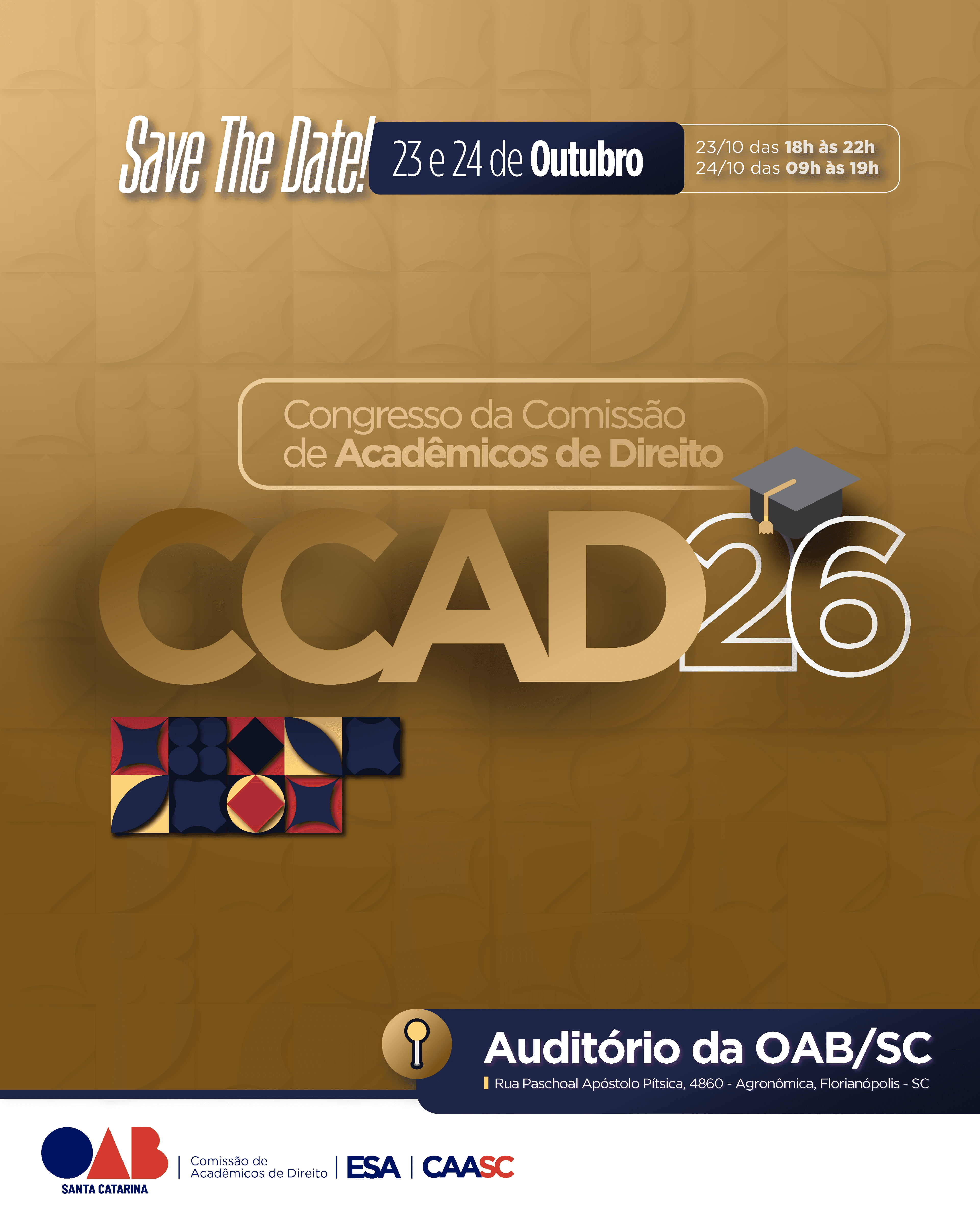 Congresso da Comissão de Acadêmicos 2026 - CCAD26