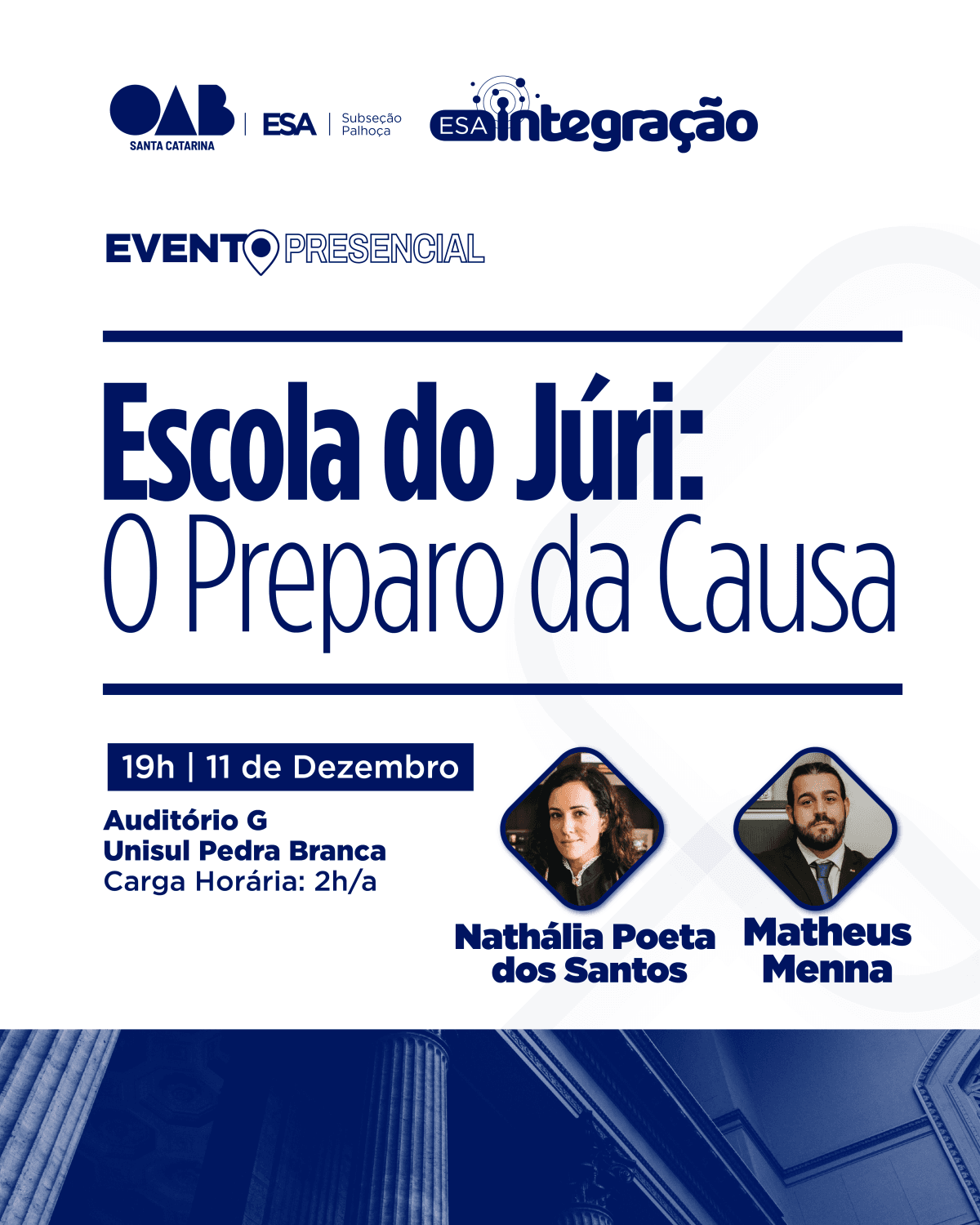 Escola de Júri: O Preparo da Causa