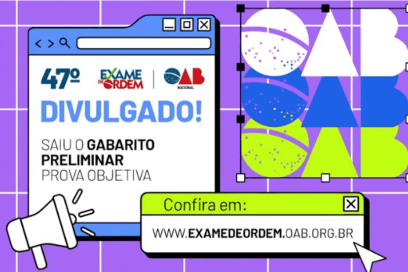Confira o gabarito preliminar da 1ª fase do 47º Exame de Ordem Unificado
