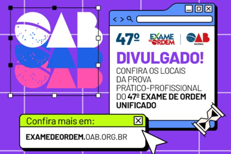Confira os locais de prova da segunda fase do 47º Exame de Ordem Unificado