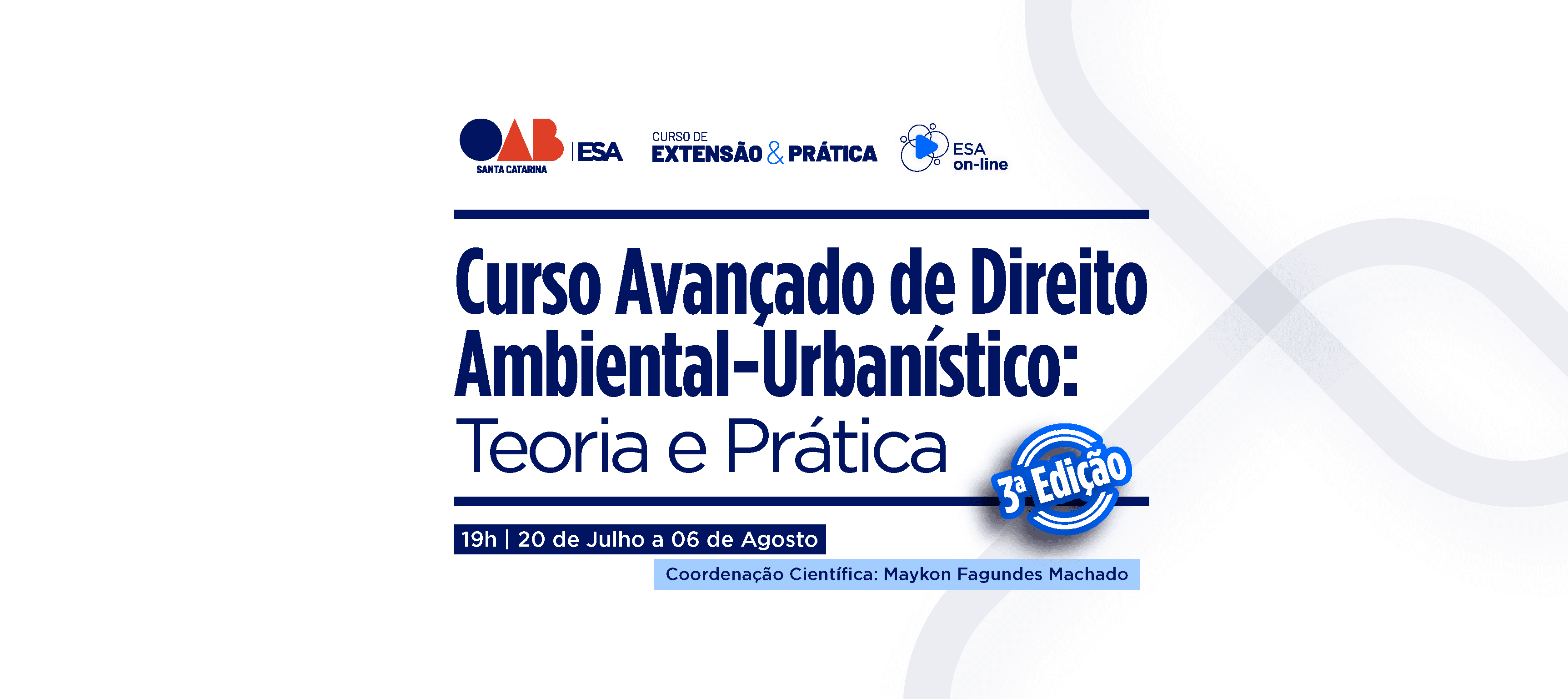 CURSO AVANÇADO DE DIREITO AMBIENTAL-URBANÍSTICO: TEORIA E PRÁTICA – 3ª EDIÇÃO