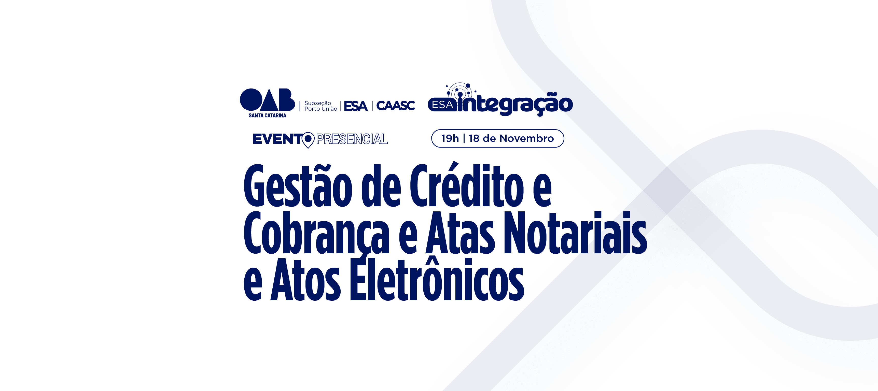 GESTÃO DE CRÉDITO E COBRANÇA E ATAS NOTARIAIS E ATOS ELETRÔNICOS