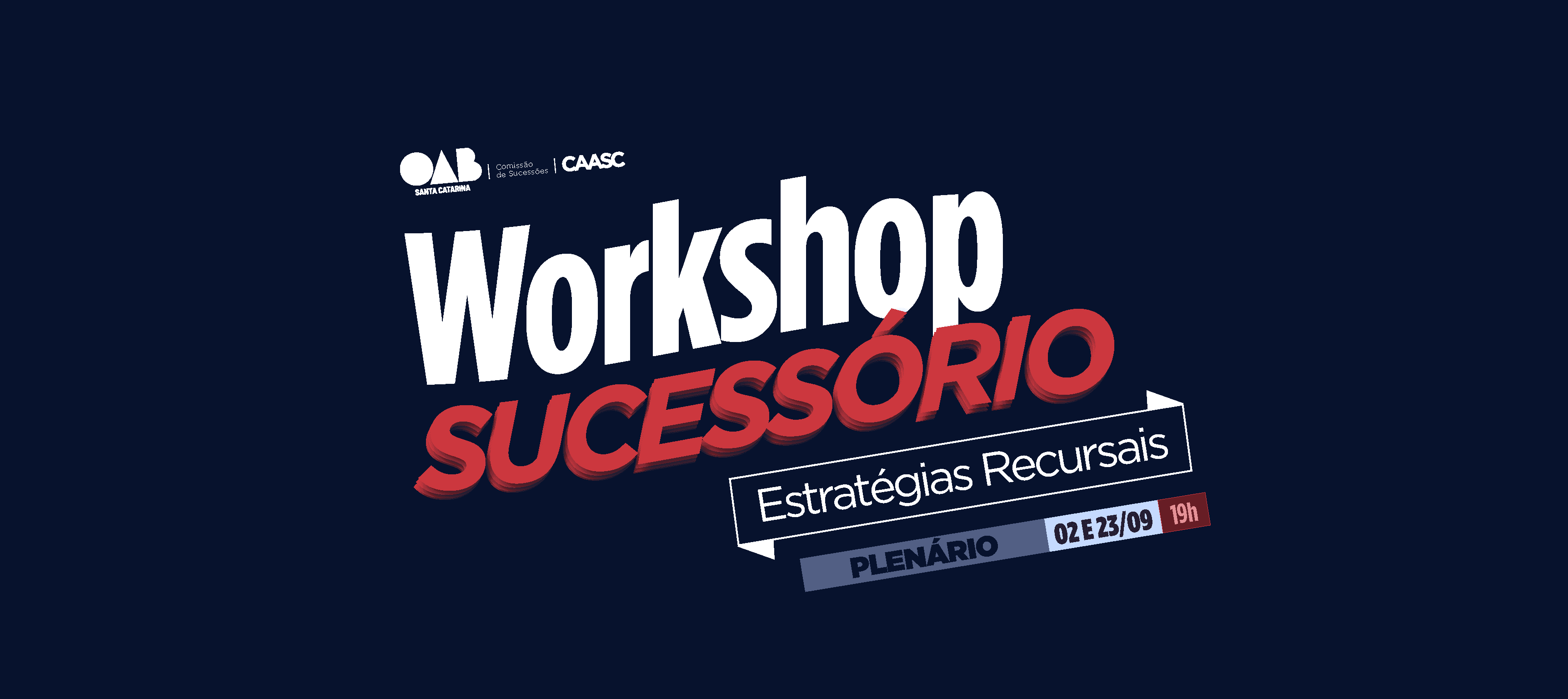 WORSHOP SUCESSÓRIO: ESTRATÉGIAS RECURSAIS