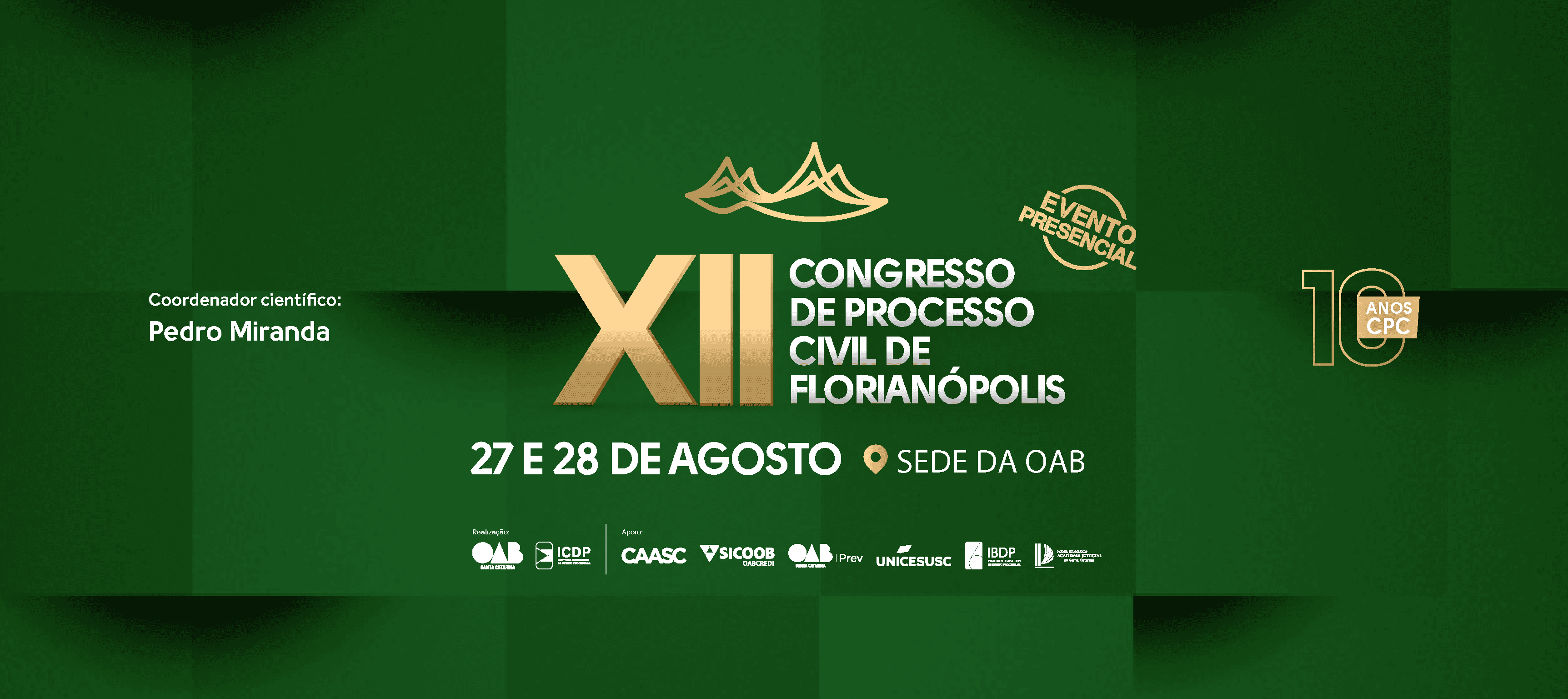 XII Congresso de Processo Civil de Florianópolis