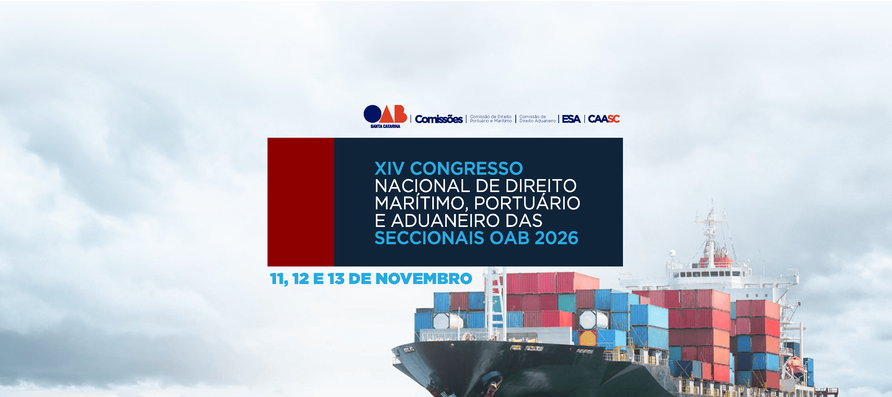 XIV Congresso Nacional De Direito Marítimo, Portuário E Aduaneiro