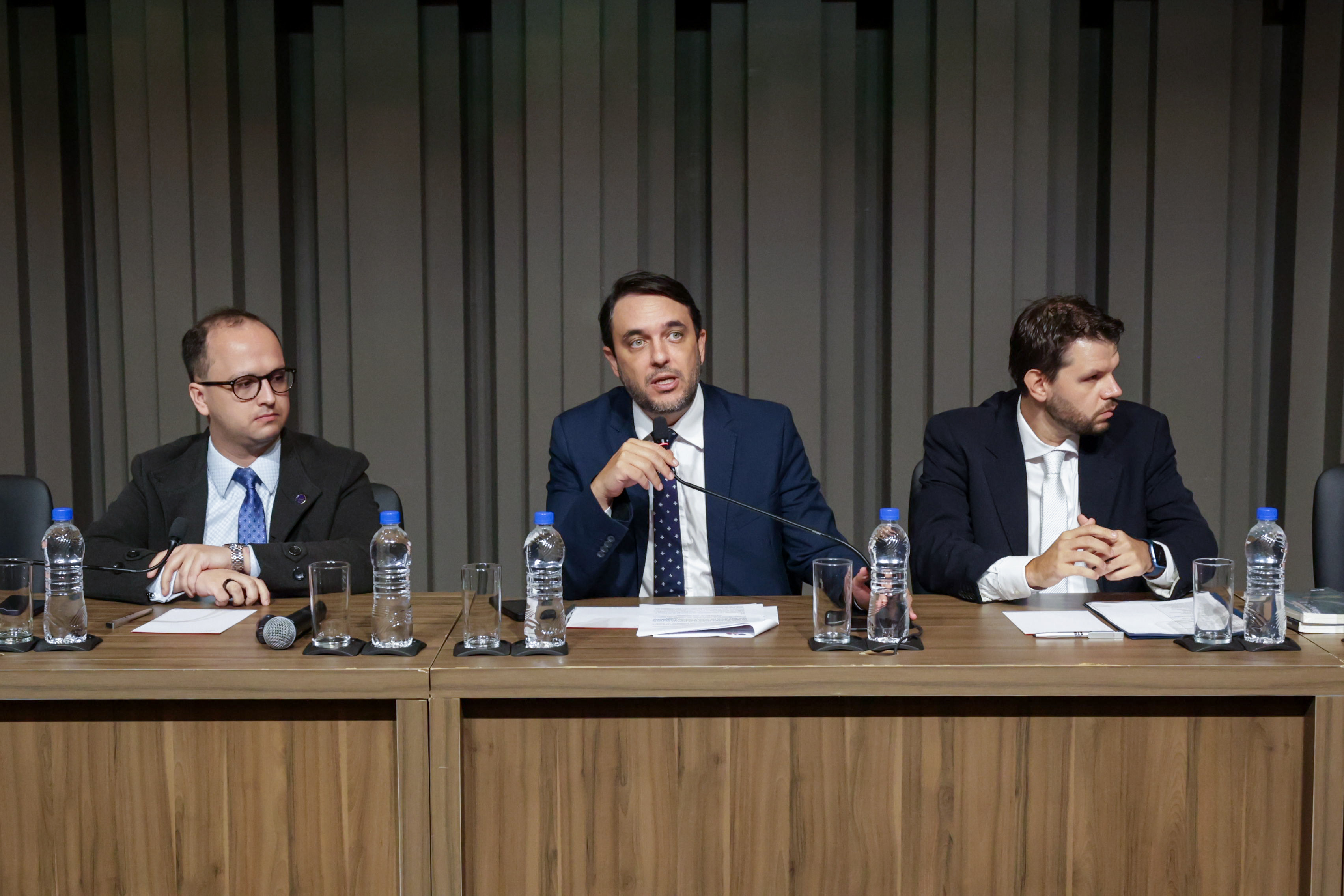 Presidente Juliano Mandelli participou da mesa de abertura 